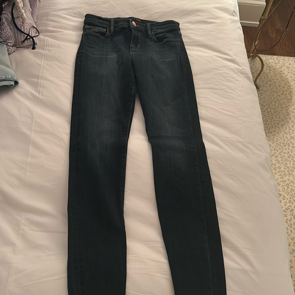 J brand dark wash skinny jeans